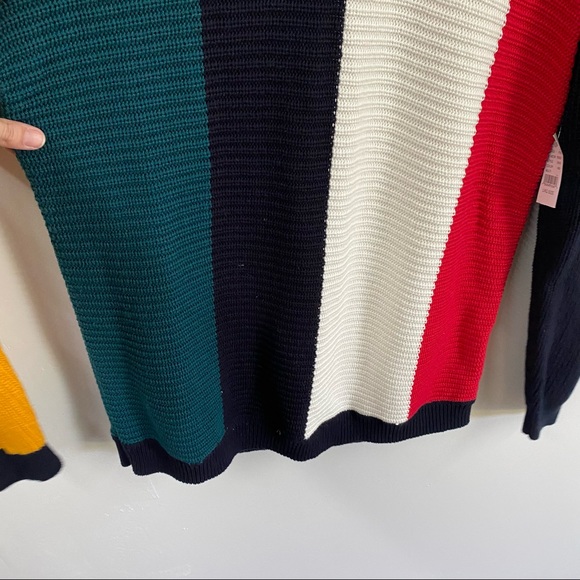 *NEW* PacSun Colorblock Chunky Sweater Dress - Picture 6 of 13
